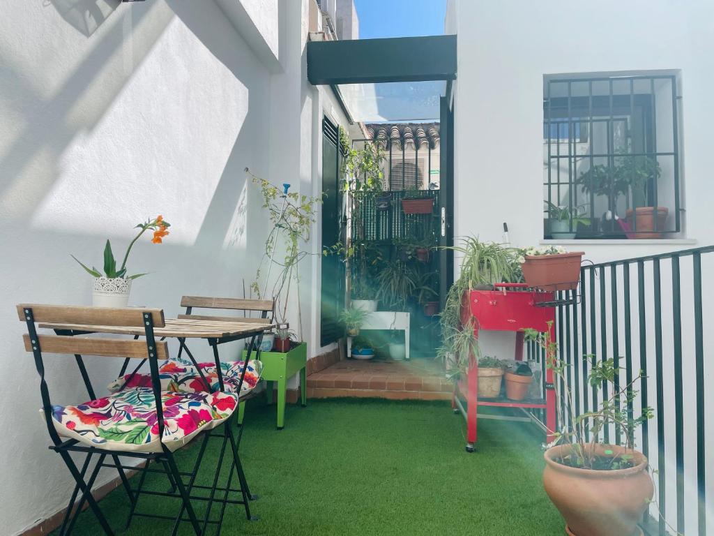 Balkon lub taras w obiekcie Penthouse at City Center with Terrace