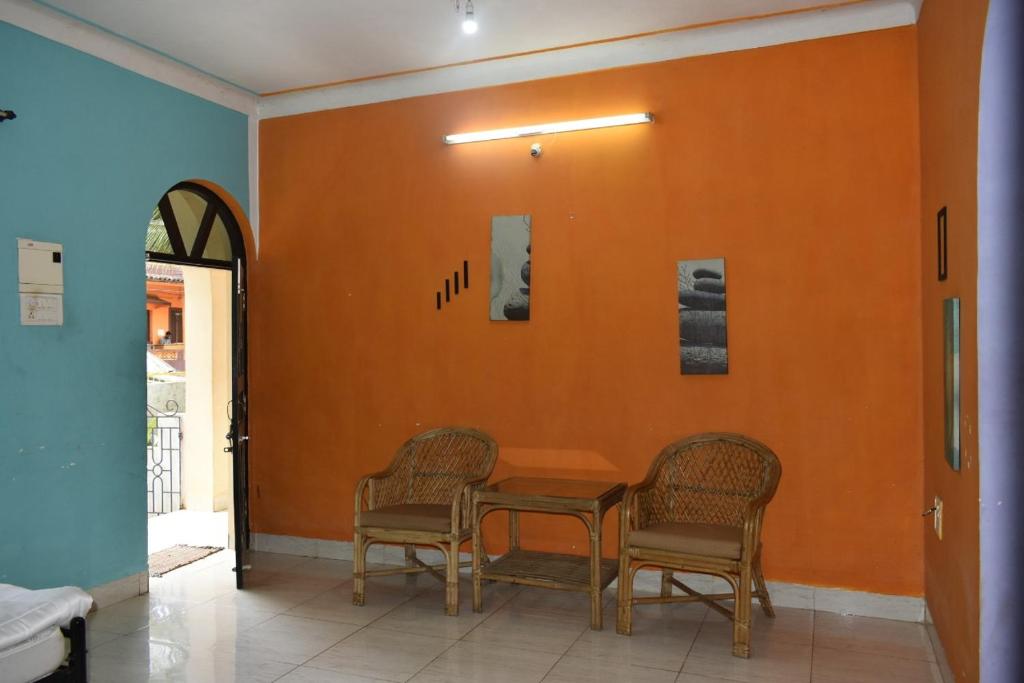 Posezení v ubytování Casa Domingos Guest House
