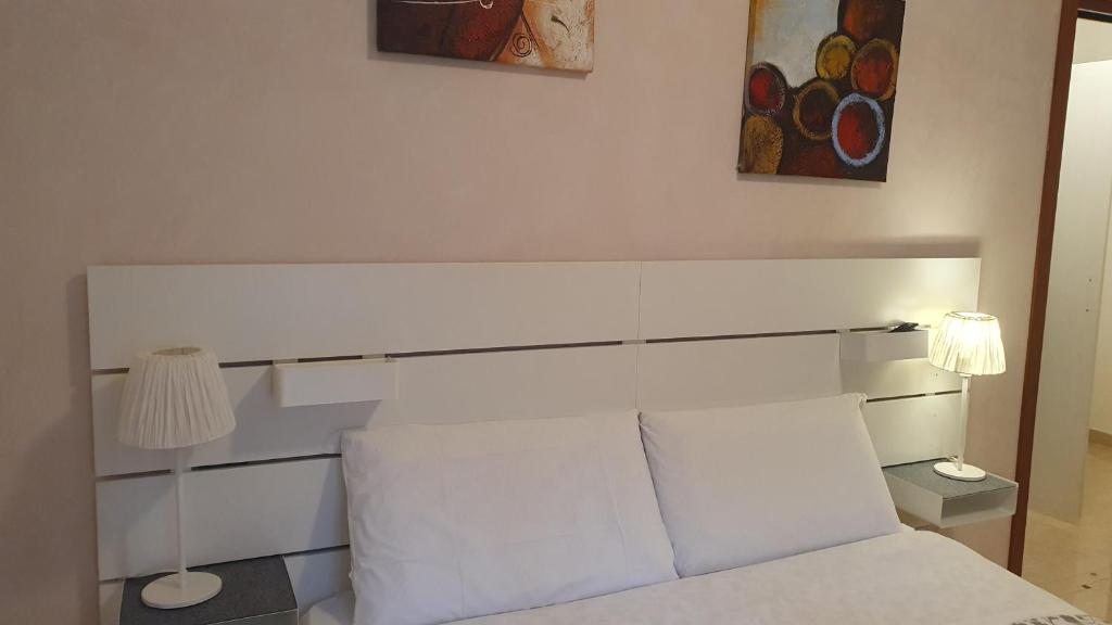 Postel nebo postele na pokoji v ubytování Casa del Pozzo