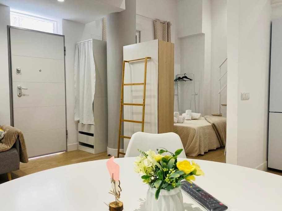 Posteľ alebo postele v izbe v ubytovaní CASASOL Trip Málaga