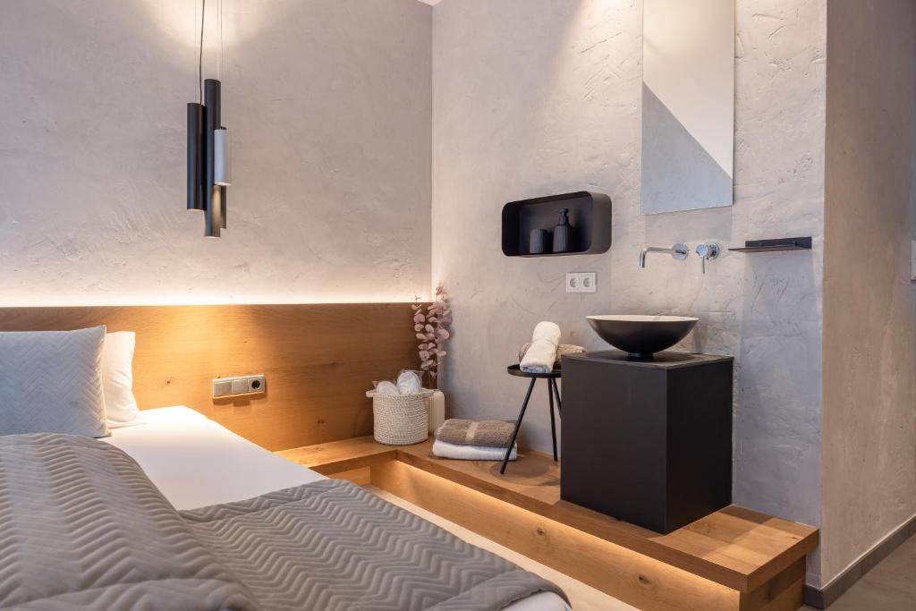 Posteľ alebo postele v izbe v ubytovaní Max Mountain Apartments