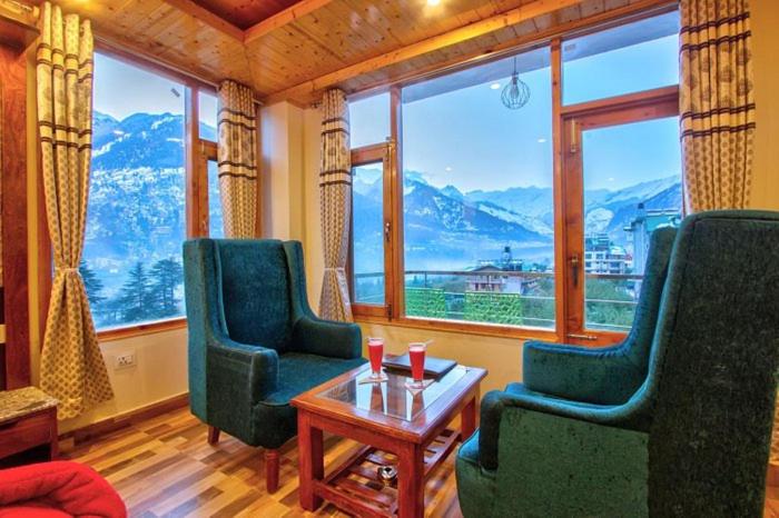 Hotel mountain face
