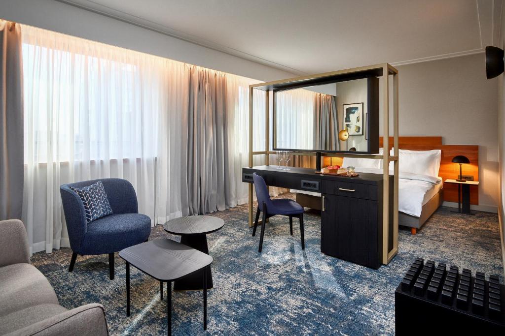 Posezení v ubytování Hotel International by Maistra City Vibes