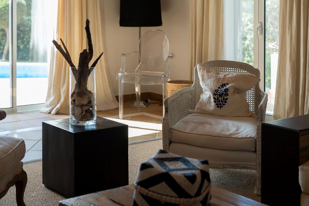 Posezení v ubytování Villa Anna - Vale de Lobo