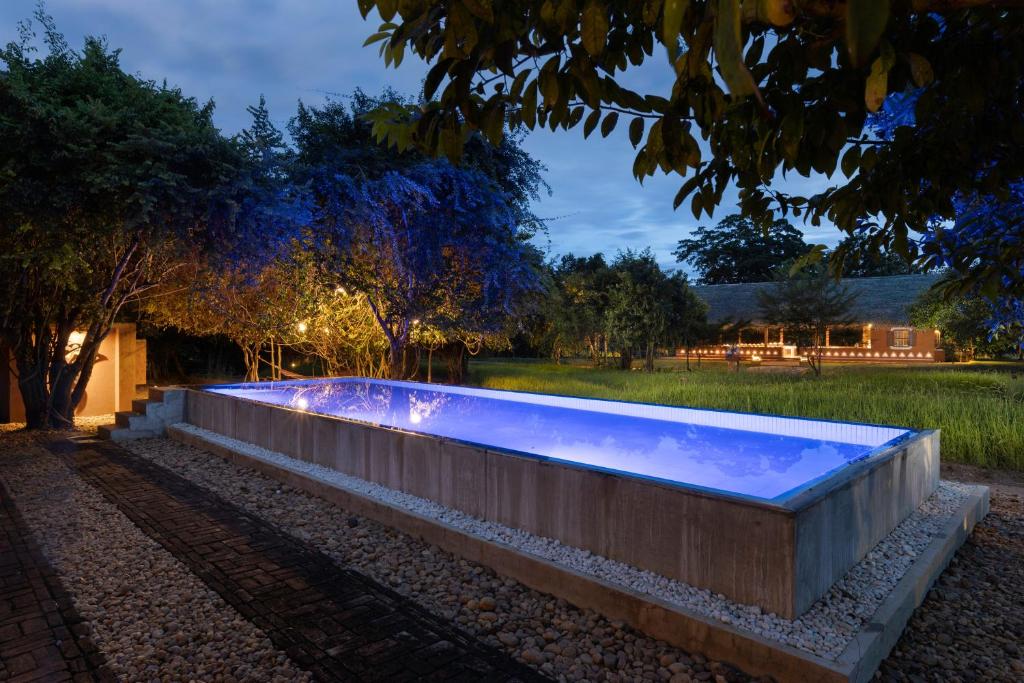 Bazén v ubytování Ayurvie Sigiriya - Ayurvedic Retreat by Thema Collection nebo v jeho okolí