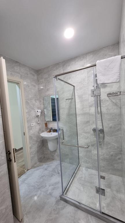 Koupelna v ubytování GG ApartHotel