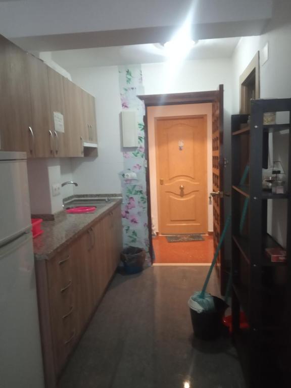 A kitchen or kitchenette at Estudio Plazamar