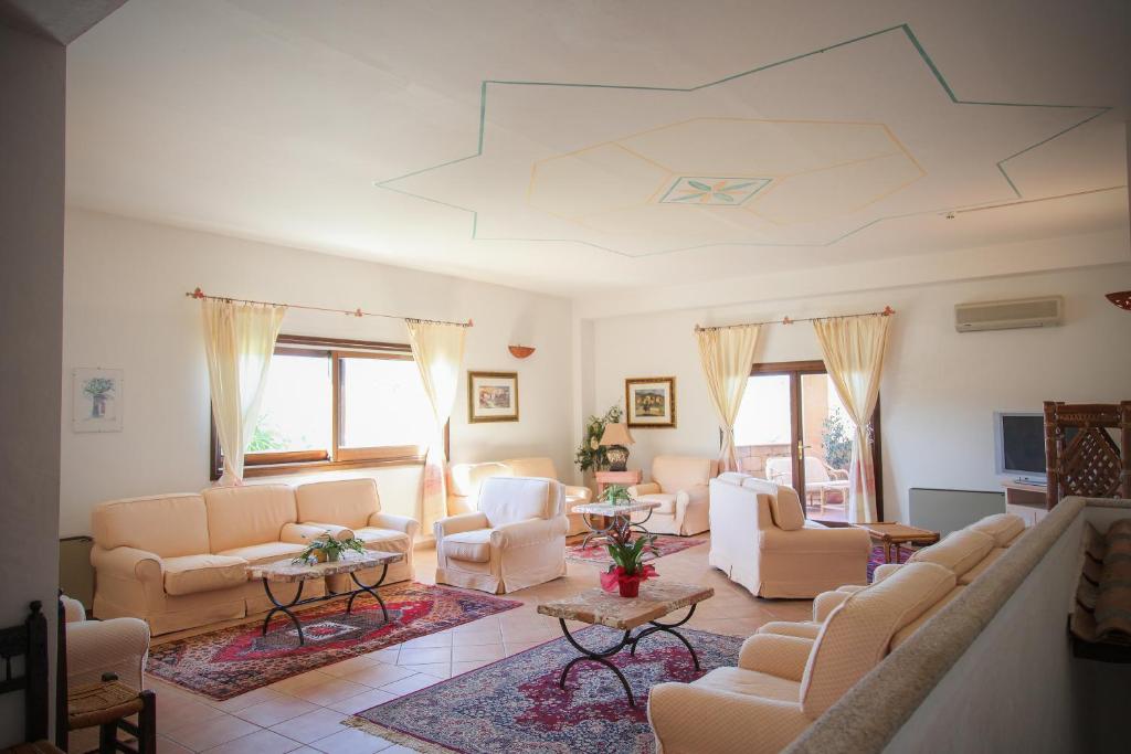 Posezení v ubytování Hotel Micalosu