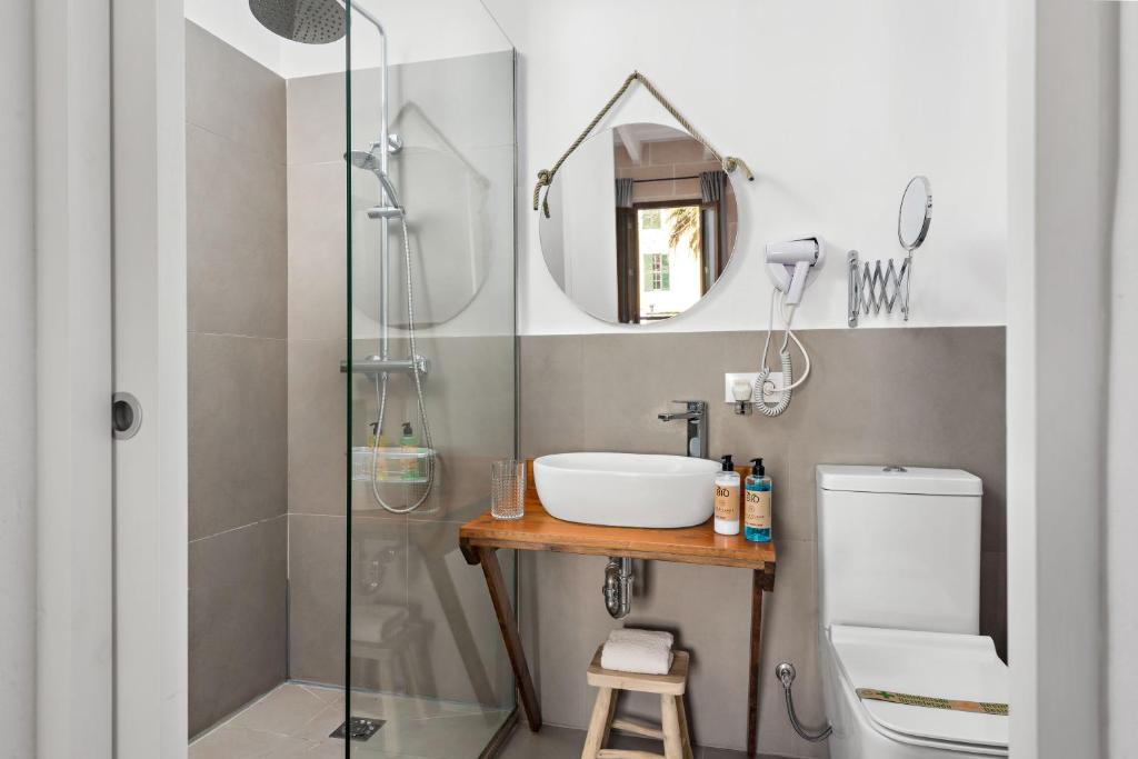 Koupelna v ubytování Hotel Boutique Ses 5 Claus