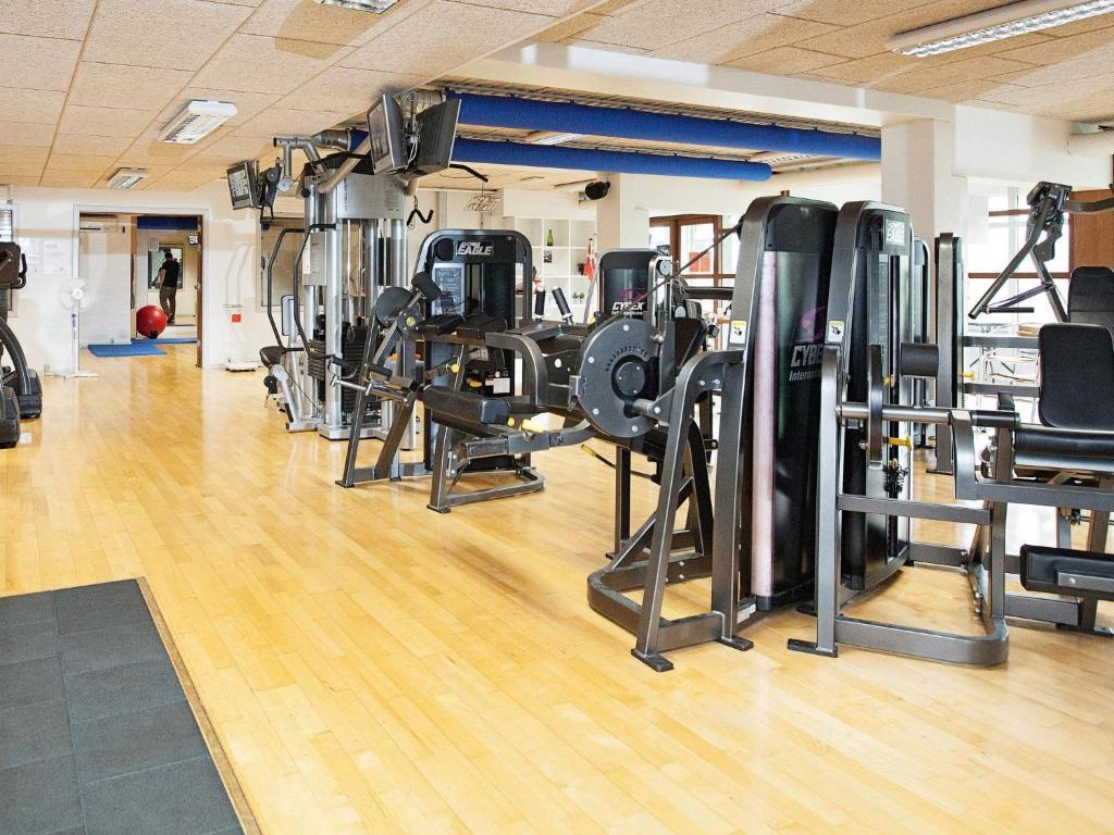 Fitness centrum a/nebo fitness zařízení v ubytování Apartment Blokhus CXIX