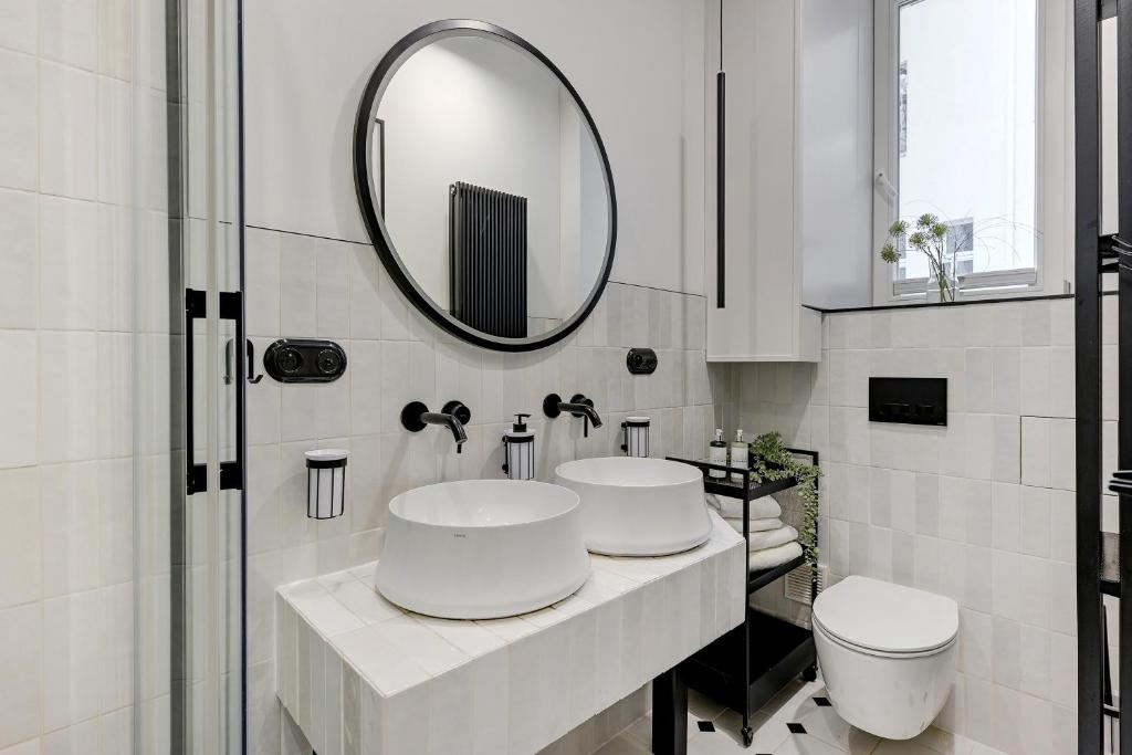 Kúpeľňa v ubytovaní Sopot Monte Cassino Boutique by Downtown Apartments