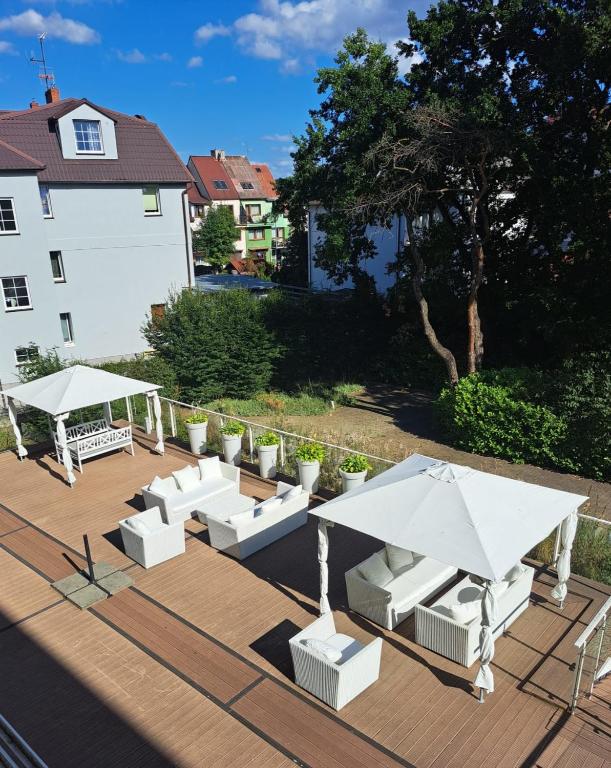 Budova, v ktorej sa apartmán nachádza