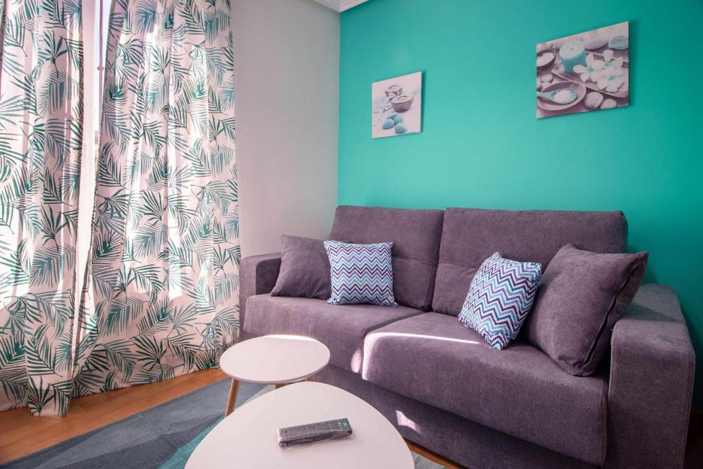 Posedenie v ubytovaní Sampiruco Apartamento