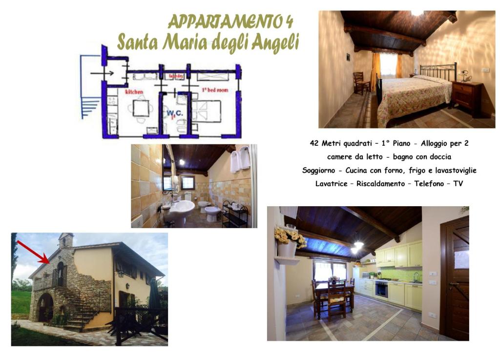Agriturismo Le Querce di Assisi - Departamento