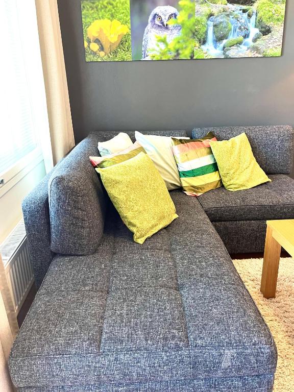 Posezení v ubytování Premium Chalet 4212 Green