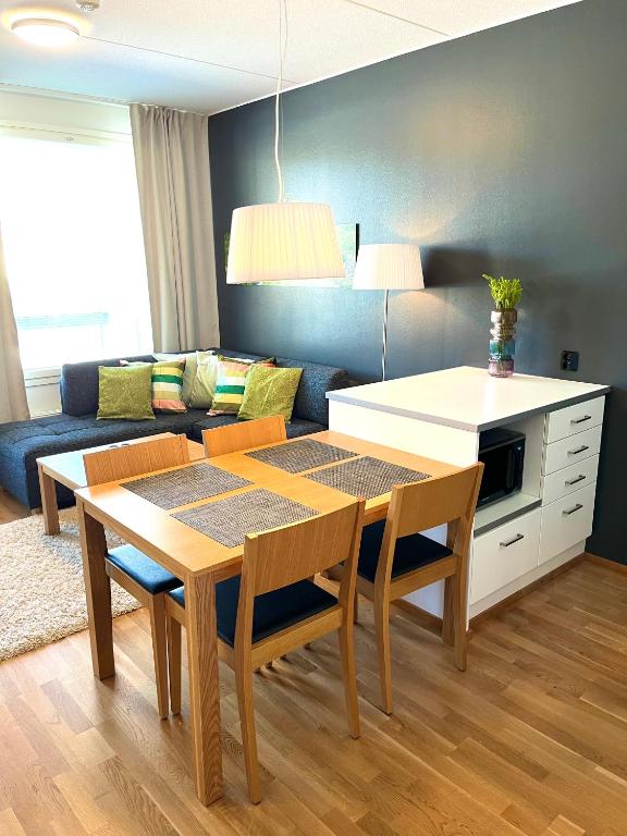 Posezení v ubytování Premium Chalet 4212 Green