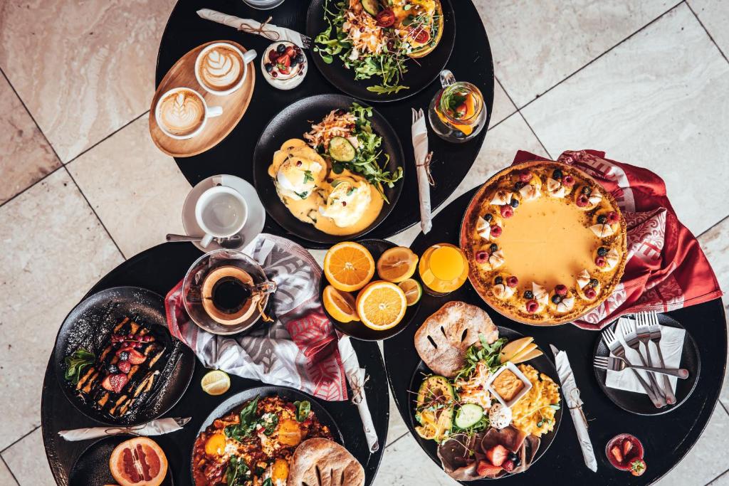 Comida en el bed and breakfast o alrededores