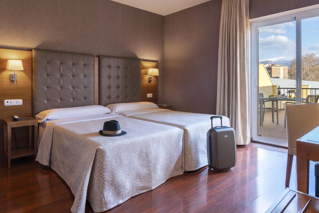 Hotel Macià Monasterio de los Basilios - テラス付きの優れたダブルルーム