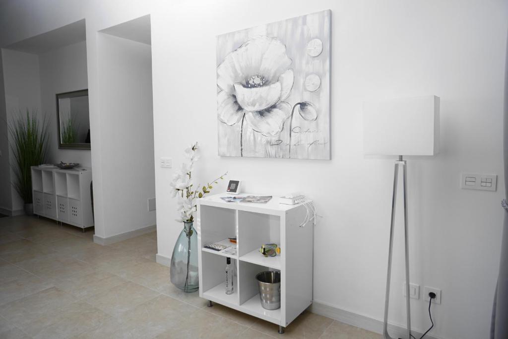 TV a/nebo společenská místnost v ubytování Villa Patricia Playa Blanca