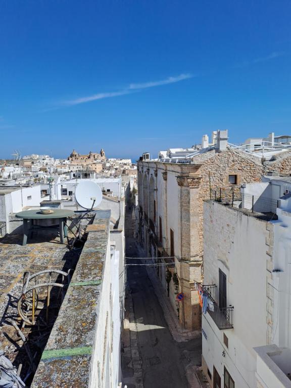 Nespecifikovaný výhled na destinaci Ostuni nebo výhled na město při pohledu z bed and breakfast