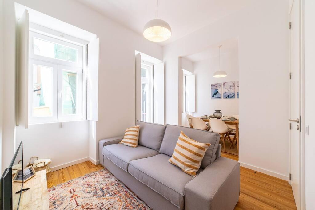 Et opholdsområde på Amaro I - Boutique 2 bed apartment in Alcantara