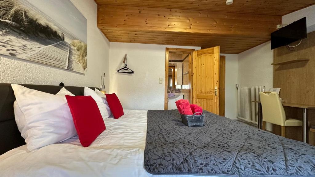 Postel nebo postele na pokoji v ubytování Pension Pichlerhof