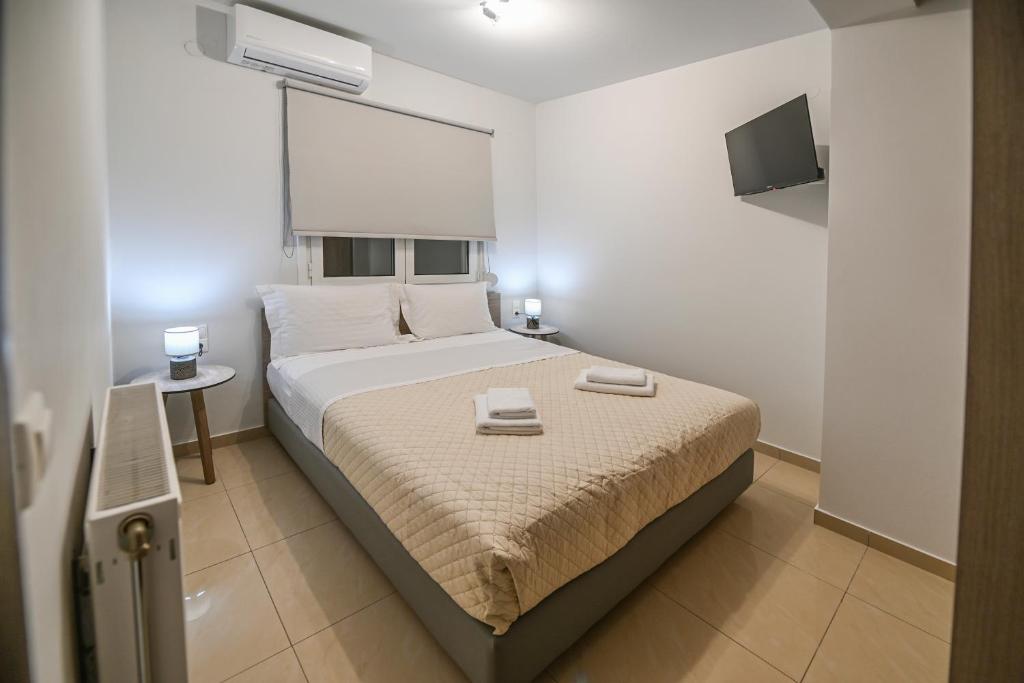 Postel nebo postele na pokoji v ubytování A & G Apartments