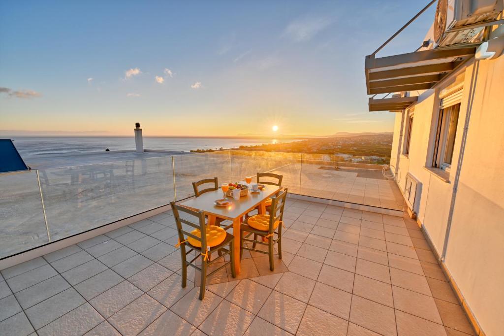 Balkón nebo terasa v ubytování A & G Apartments