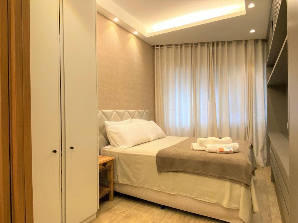 Postel nebo postele na pokoji v ubytování M20 - Studio a 3 minutos da Praia de Copacabana