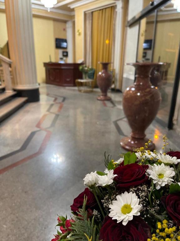 Vstupní hala nebo recepce v ubytování JOY Hotel