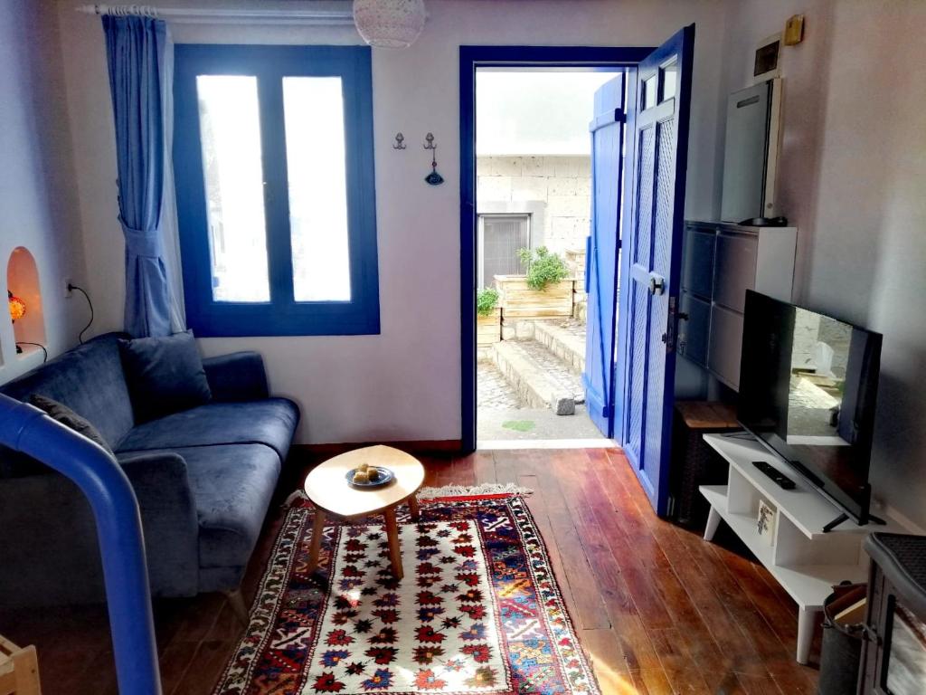 Posezení v ubytování Mitos Hotel