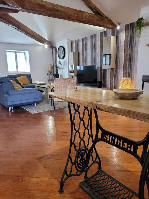 Les chambres de la Cotinière - Bord de Saône - St Jean de Losne - Appartement Met 2 Slaapkamers