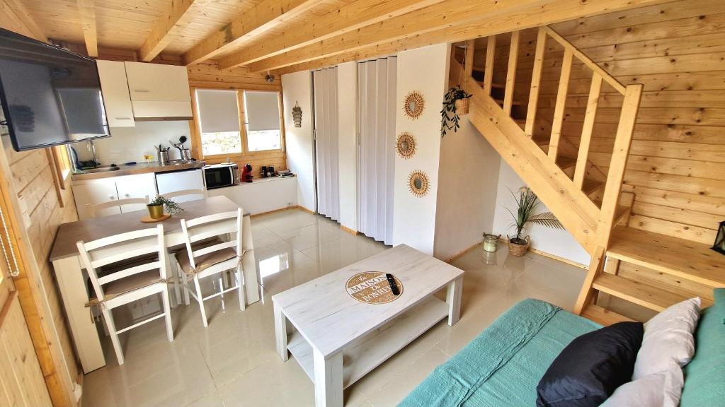 Kuchyňa alebo kuchynka v ubytovaní Chalet Marseille hauteur