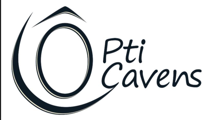 een foto van het logo van de ptc canyoners bij Ô’pti Cavens in Malmedy