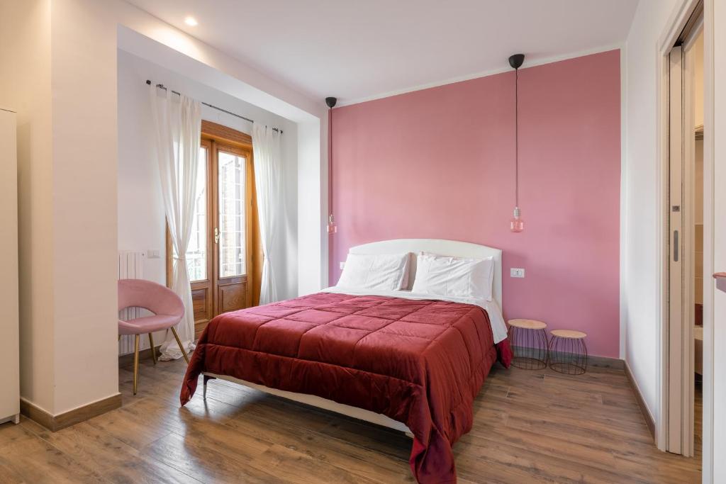 Postel nebo postele na pokoji v ubytování SEASCAPE - Noemi's Rooms