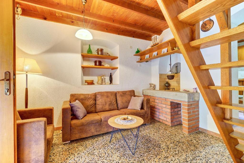 Posezení v ubytování Casa Aromatica Maria