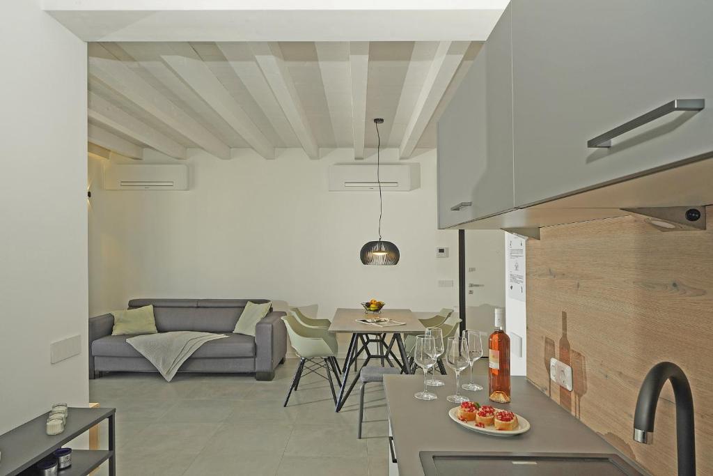 A seating area at La Cittadella P1-14 by Wonderful Italy