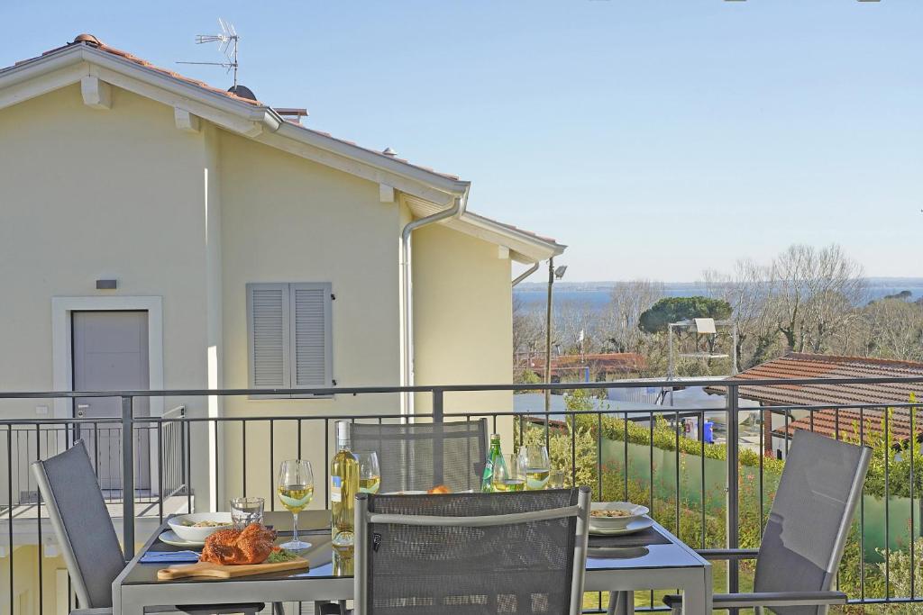A balcony or terrace at La Cittadella P1-14 by Wonderful Italy