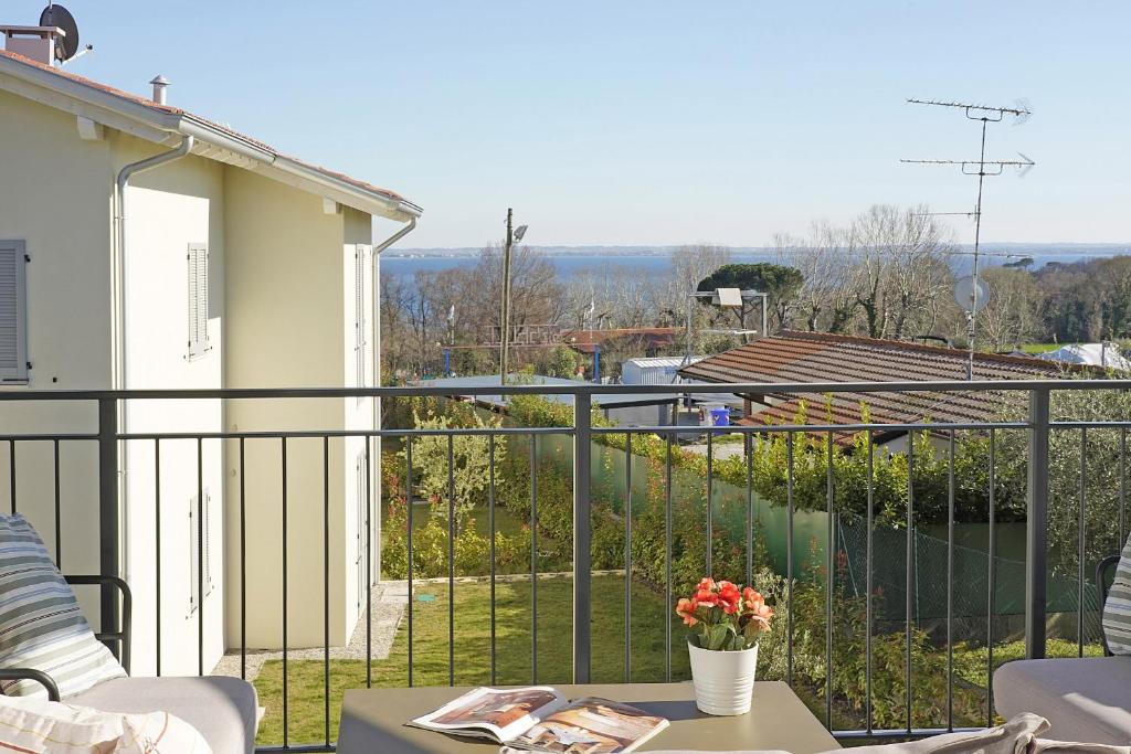 A balcony or terrace at La Cittadella P1-14 by Wonderful Italy