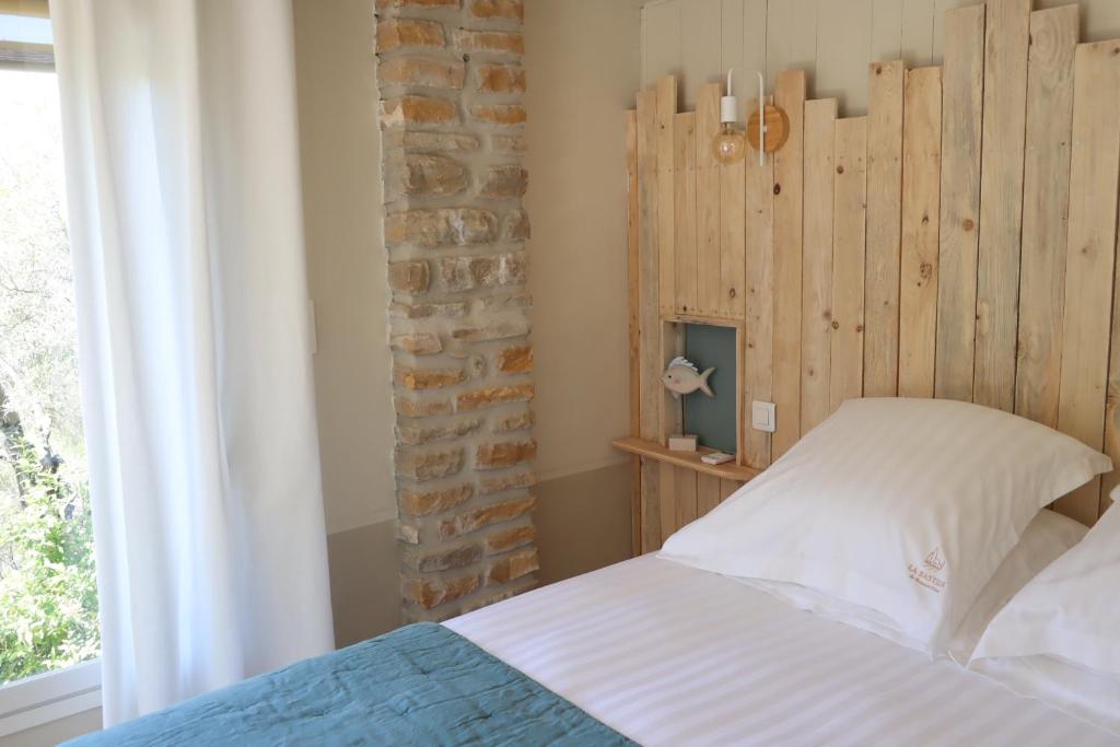 Postel nebo postele na pokoji v ubytování La Bastide du Beausset-Vieux