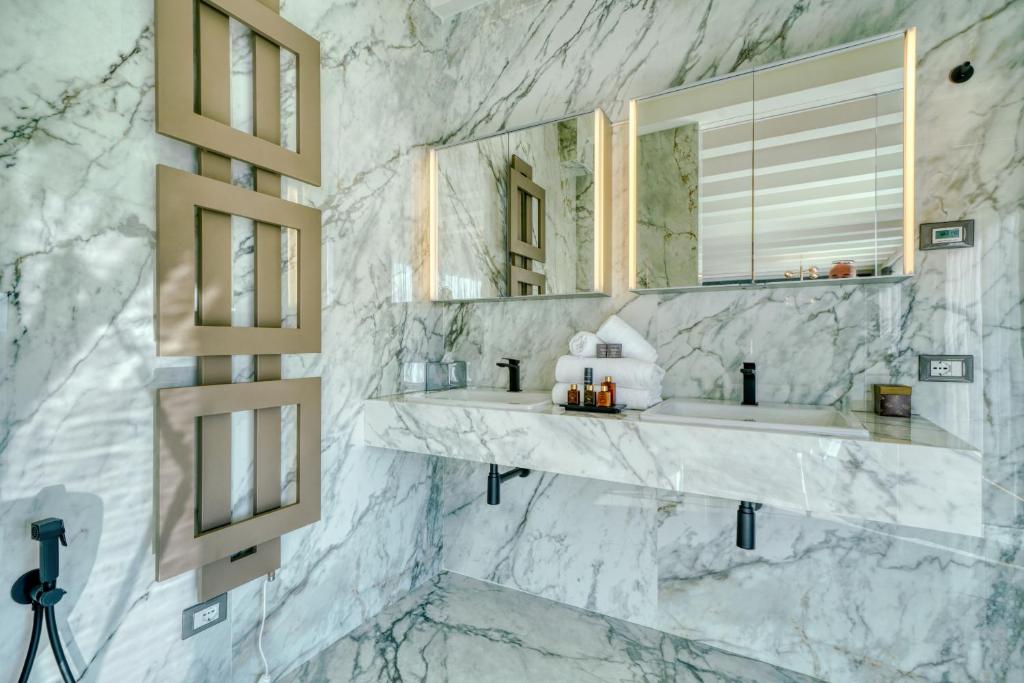 Kúpeľňa v ubytovaní Palazzo della Scala Spa Hotel Suites & Apartments