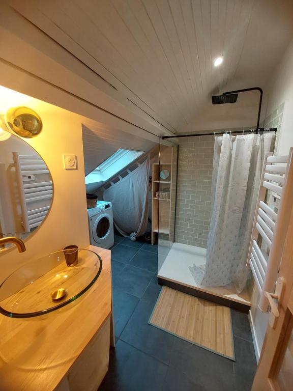 Kúpeľňa v ubytovaní Studio chaleureux classé 3 étoiles - Idéalement situé