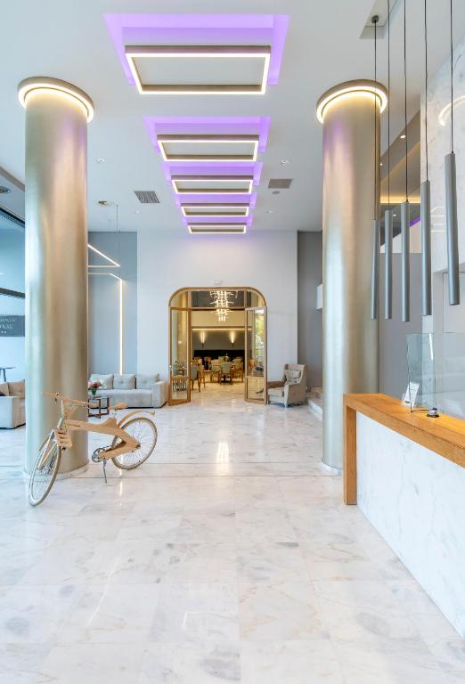Posezení v ubytování Hotel Lefkas