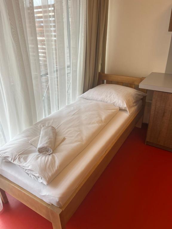 Postel nebo postele na pokoji v ubytování Palava eu 10