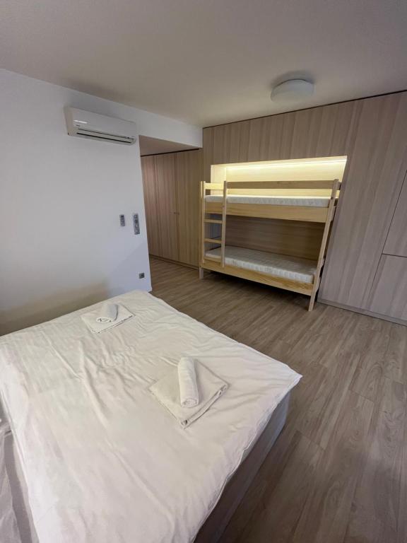 Postel nebo postele na pokoji v ubytování Palava eu 12