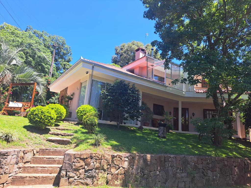 Zahrada ubytování Locanda Montecielo - Vale dos Vinhedos