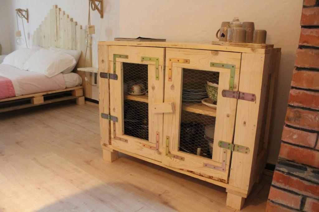 Postel nebo postele na pokoji v ubytování Ortensia