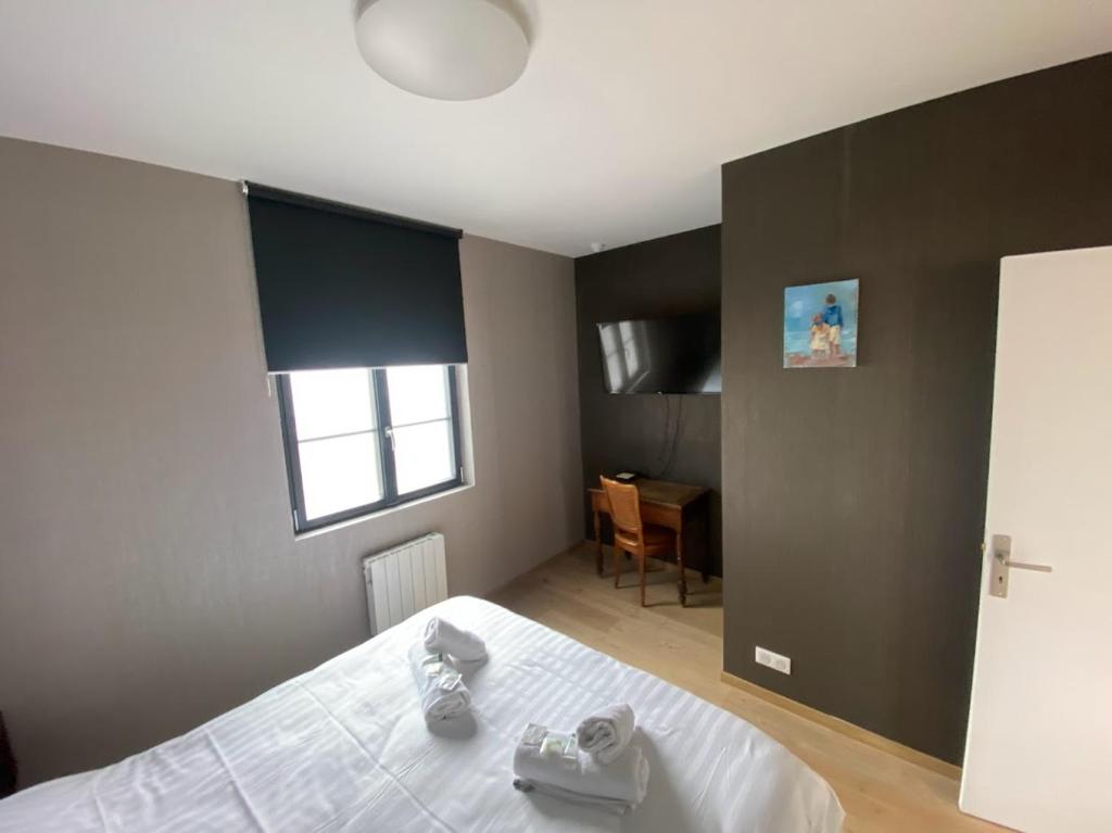 Posteľ alebo postele v izbe v ubytovaní Parc Beausejour Aparthotel