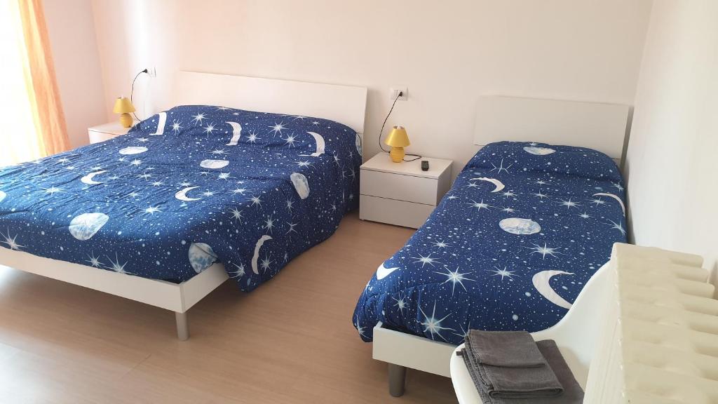 Postel nebo postele na pokoji v ubytování I TREPPONTI