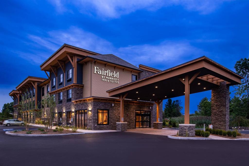 a rendering of the front of a hotel at Fairfield Inn & Suites by Marriott Canton in Canton